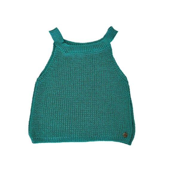 top tricot verde